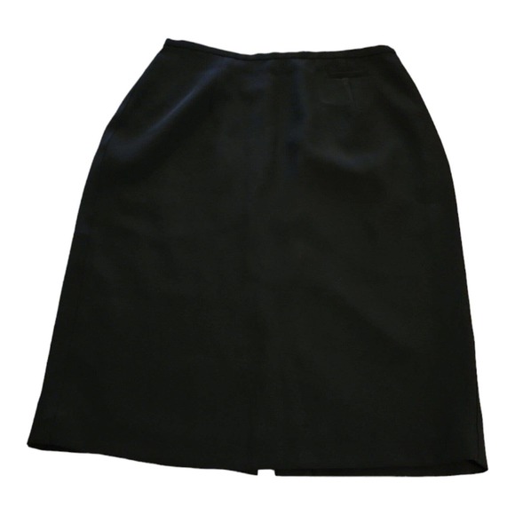 LOFT Dresses & Skirts - Anne Taylor Loft Pencil Skirt Women's 8 Black Casual Workwear